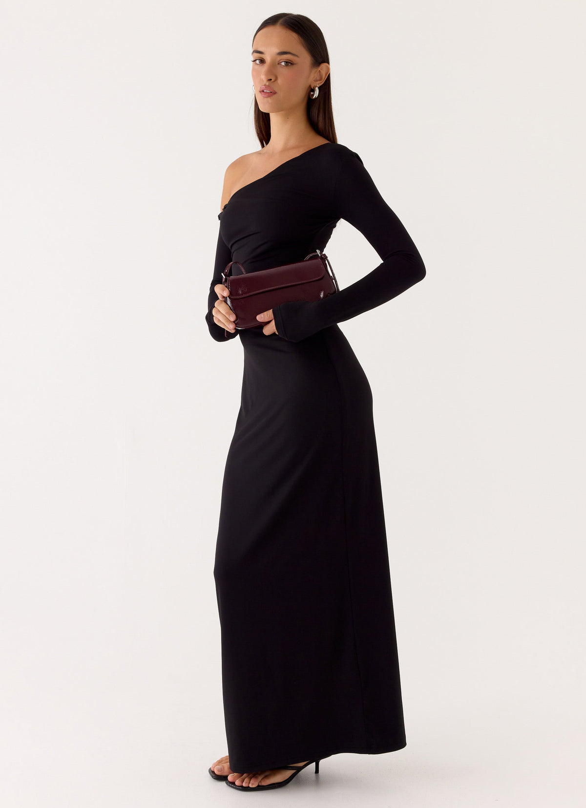 Amoretta Heart Bag - Maroon