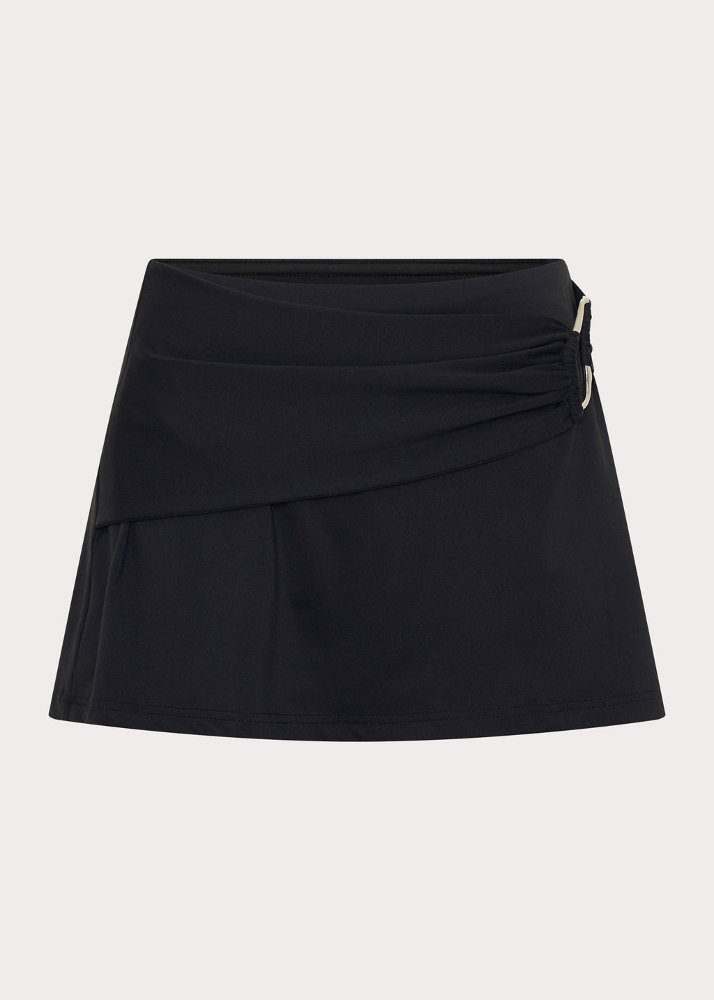 Collab Mini Skirt - Black