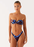 Cuba Bikini Bottoms - Dark Floral