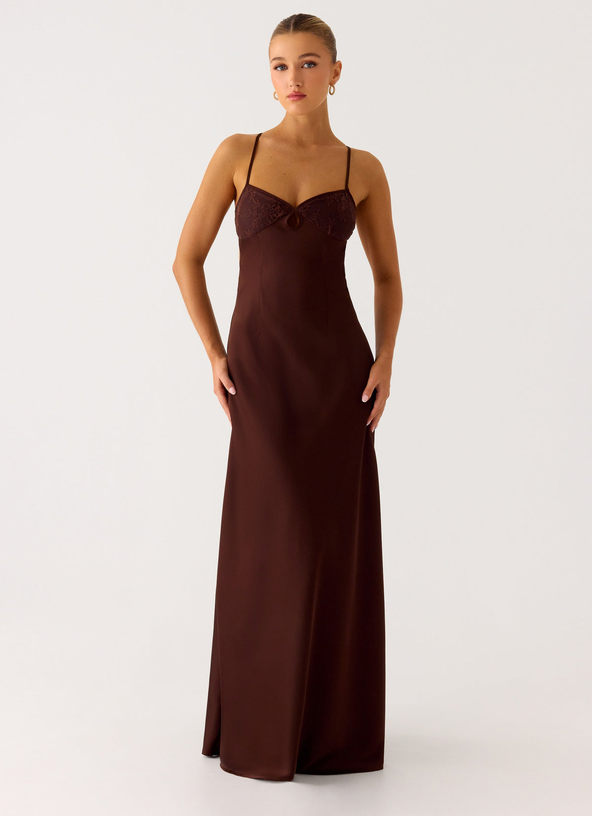 Joanie Maxi Dress - Chocolate
