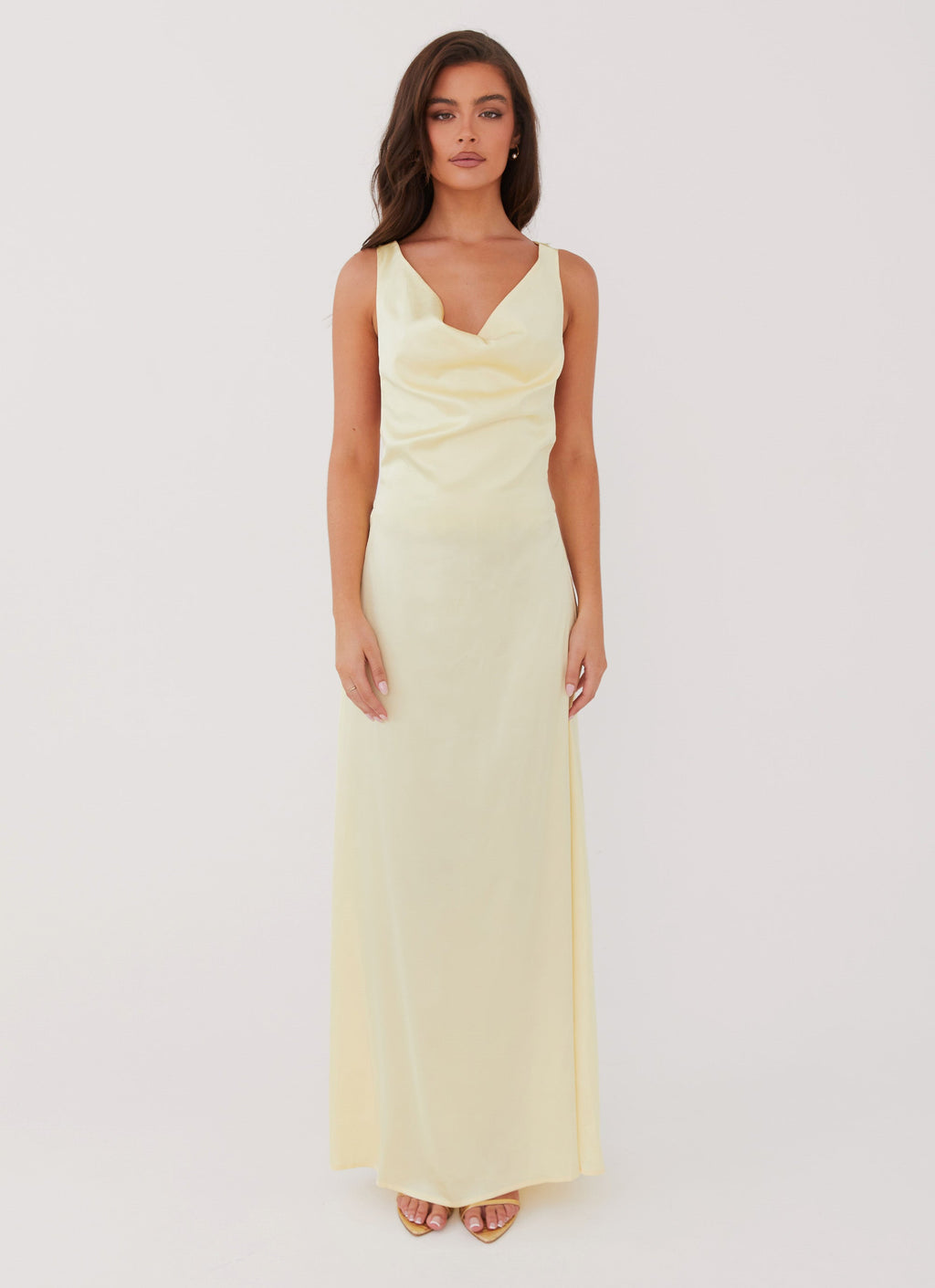 Musa Maxi Dress - Lemon
