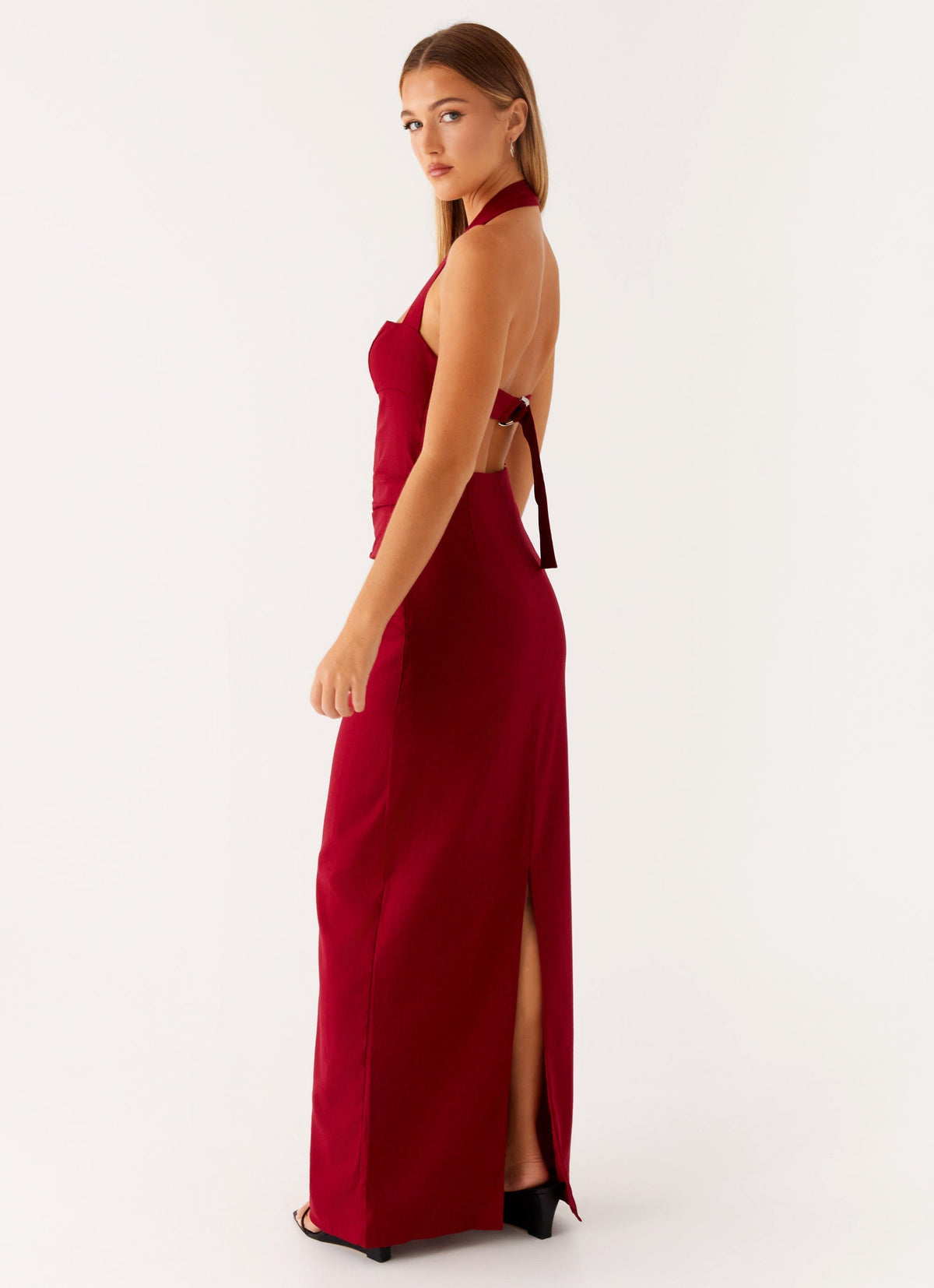 Rumour Has it Maxi Dress - Red