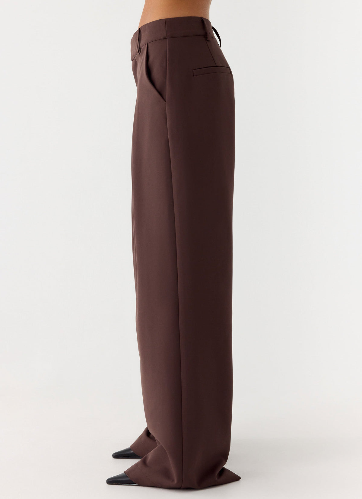 Sora Low Rise Pant - Dark Chocolate